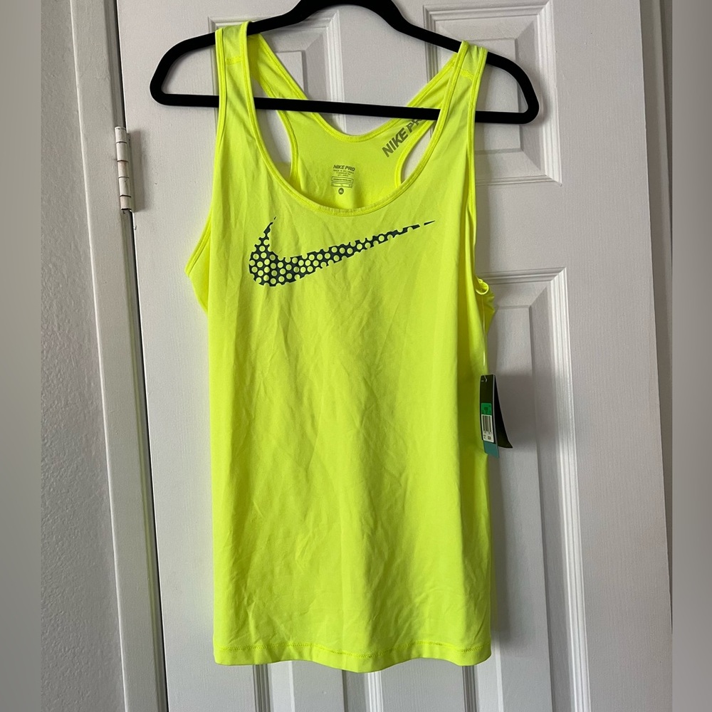 NWT Nike Dri-fit neon tank